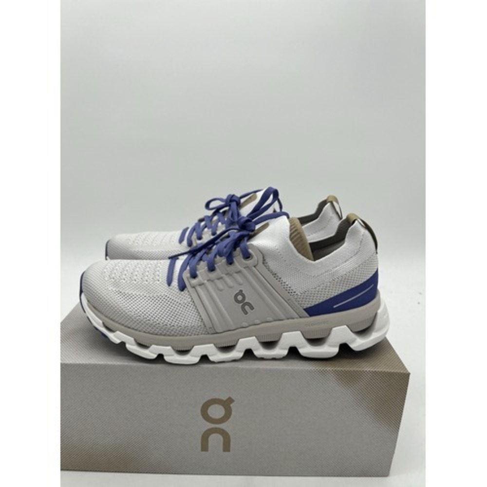 On Women's Cloudswift 3 Running Shoes White Blueberry NWB Size 11